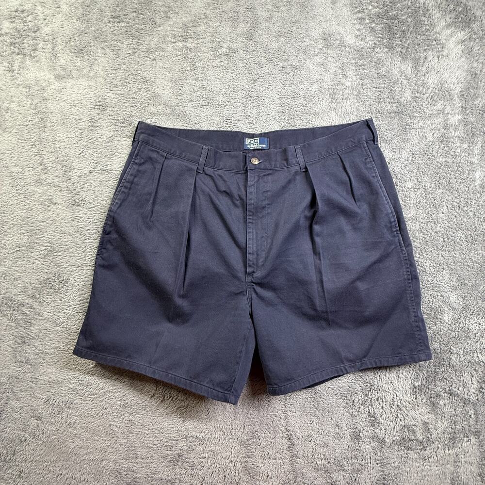 Polo by Ralph Lauren Navy Flat Front Men’s Shorts